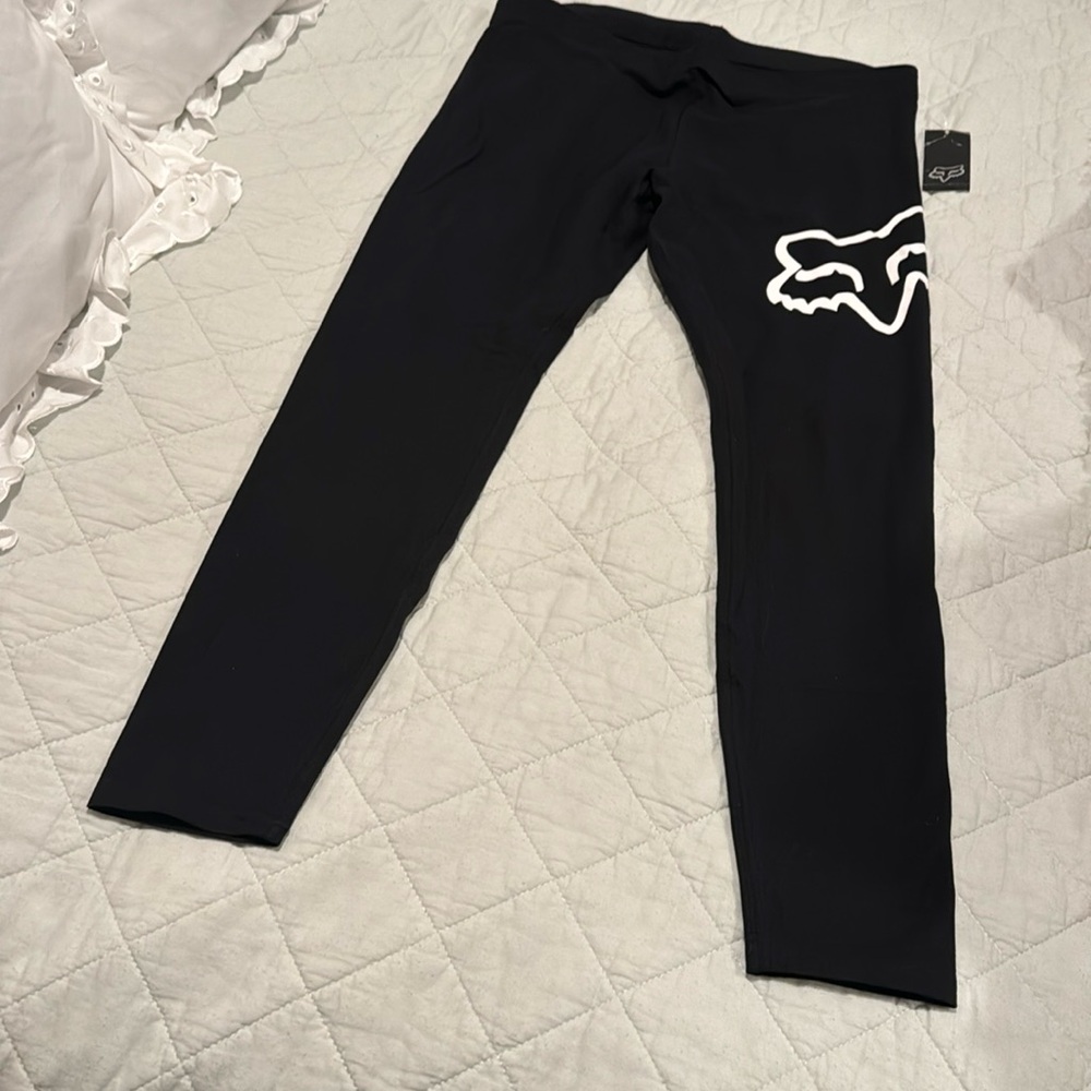 Fox leggings. Size L women’s